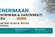 Penerimaan Santriwan/wati Baru Pesantren Islam Al-Irsyad TA. 2025/2026